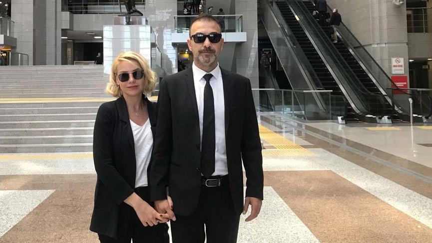 Oyuncu Hakan Yılmaz ve eşi ifade verdi