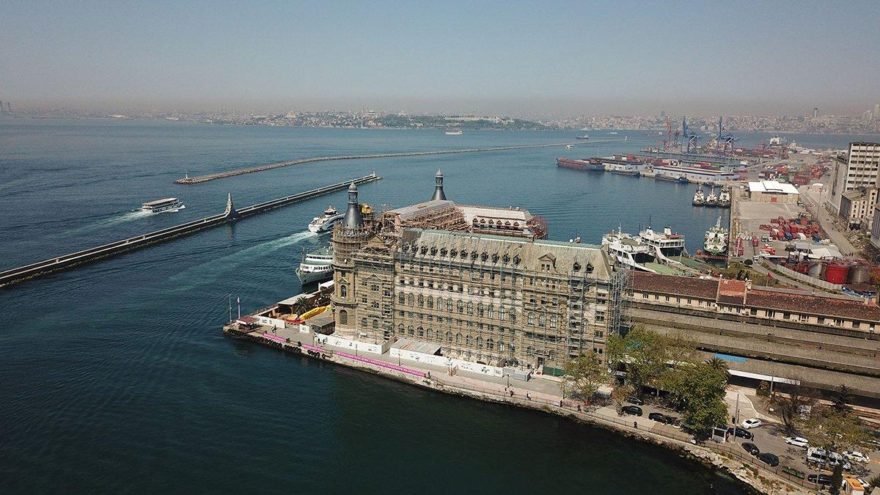 Haydarpaşa Garı’nda restorasyon sürüyor! İşte, son görüntüler…