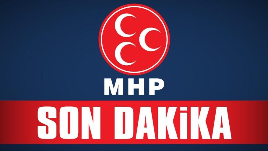 MHP il başkanı istifa etti Son dakika haberleri