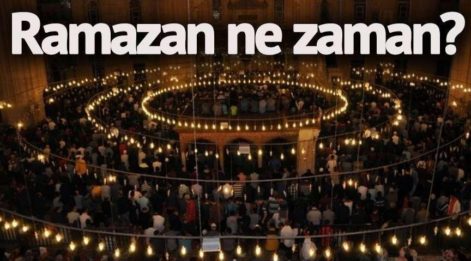 2018 Ramazan ne zaman başlıyor? Ramazanın ayının ilk günü hangi gün? Ramazan Bayramı tatili kaç gün?