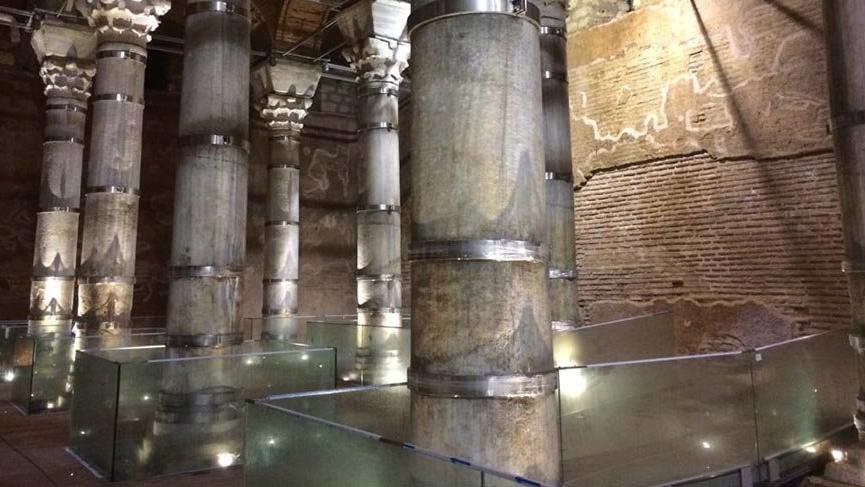 1590 yıllık Şerefiye Sarnıcı gün yüzüne çıkıyor