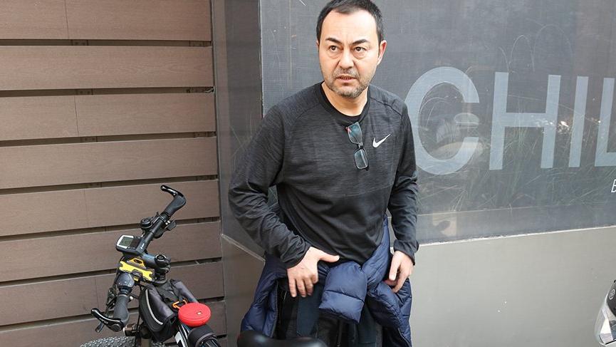 Serdar bisikleti depodan çıkardı