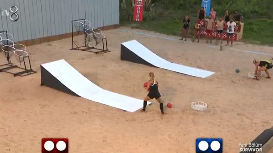 Gönüllüler’in dönüşü muhteşem oldu! Survivor ödül oyununu kim kazandı?