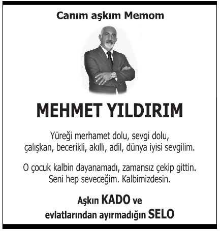 mehmet-yildirim-olum-ilani