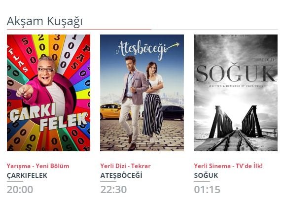 Star yayın akışı