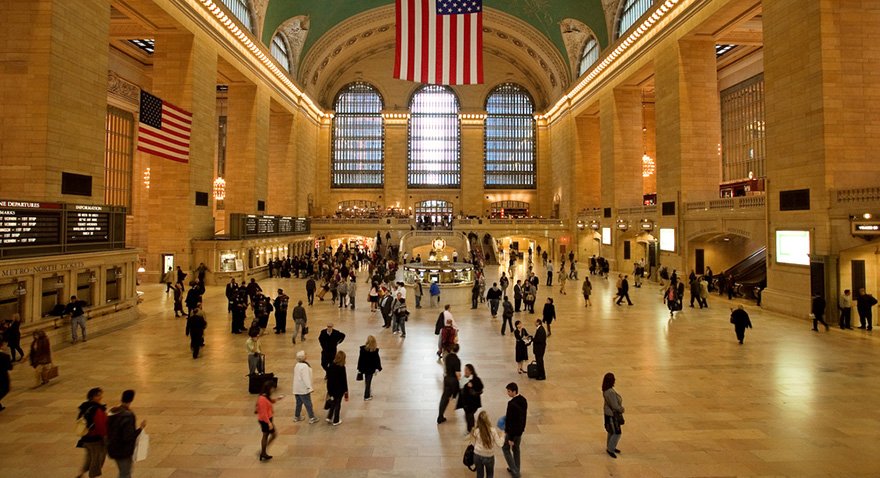 New York'taki Büyük Tren İstasyonu/Fotoğraf: Shutterstock