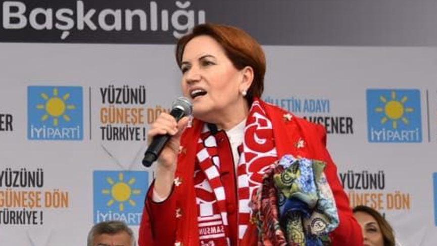 Meral Akşener Çorum’da partisinin mitingine katıldı