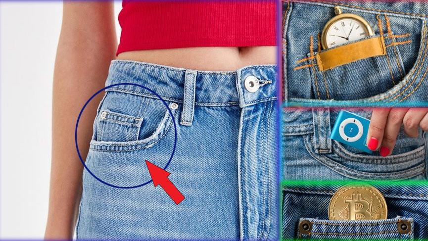 Jean pantolonlardaki cebin gerçekten ne işe yaradığını biliyor musunuz?