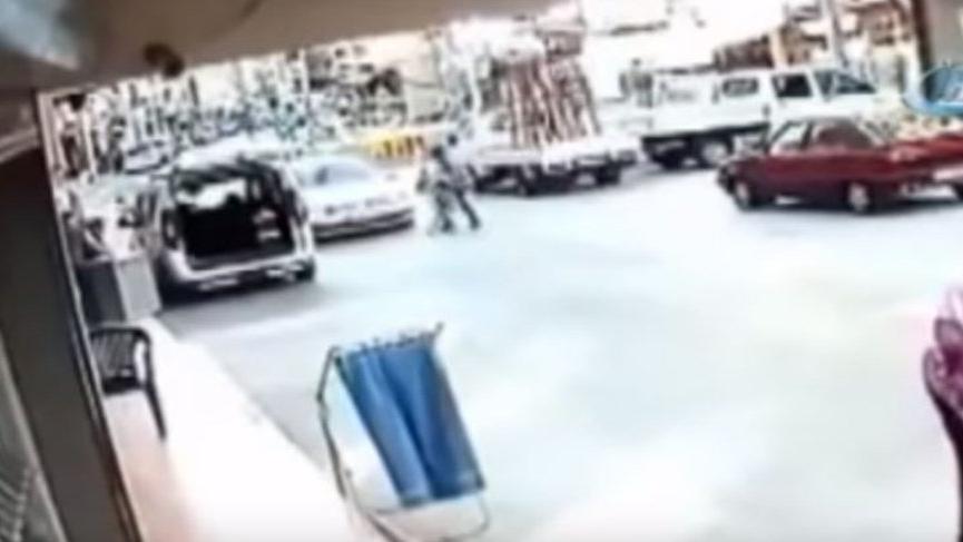 Hızı ve refleksiyle küçük kızın hayatını kurtardı!