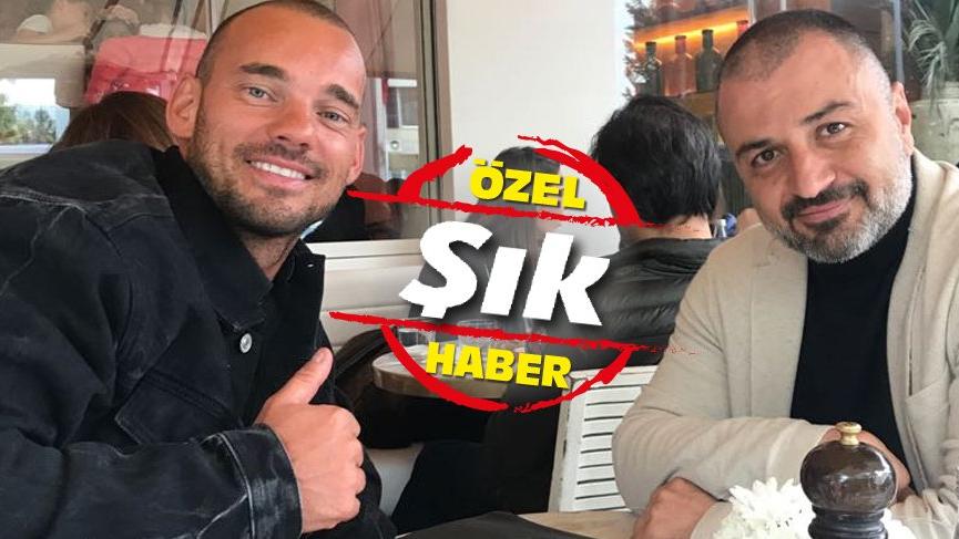 Wesley Sneijder incelemeler için, gizlice İstanbul’a geldi
