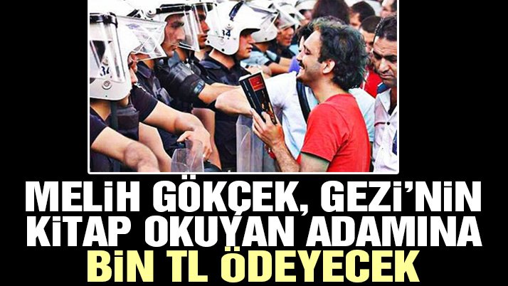 Melih Gökçek, Gezinin kitap okuyan adamına tazminat ödeyecek Melih Gökçek, Gezinin kitap okuyan adamına tazminat ödeyecek
