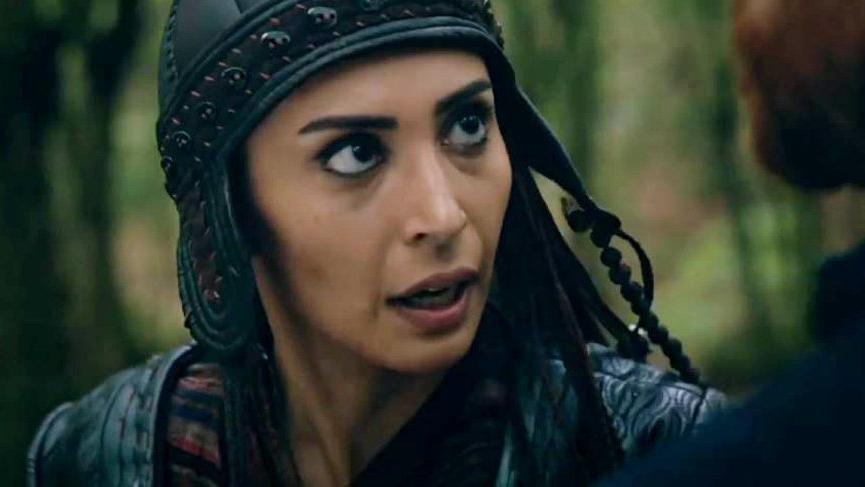 Diriliş Ertuğrul’un Almıla Hatun’u yeni imajıyla dikkat çekti