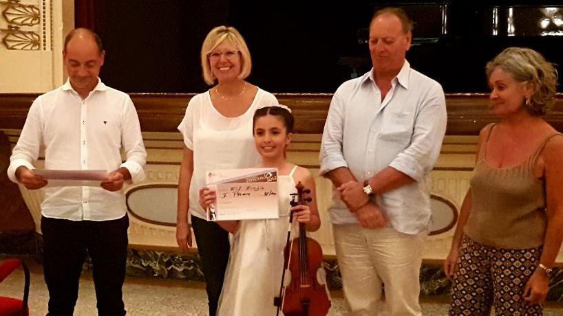 Genç yetenek İtalya’dan birincilikle döndü