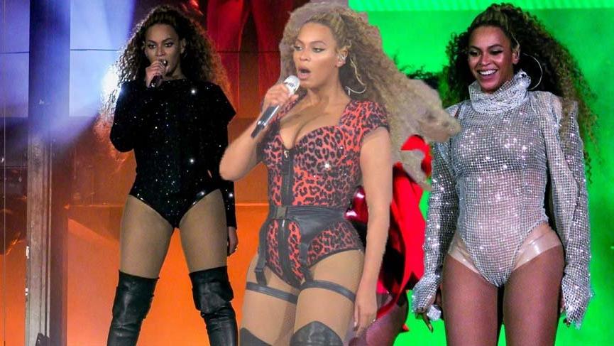Beyonce turneye çıktı, 3 saatte 10 kıyafet değiştirdi