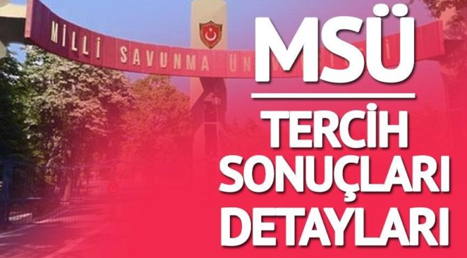 MSÜ tercih sonuçları için MSB sitesinde yoğunluk! Milli ...