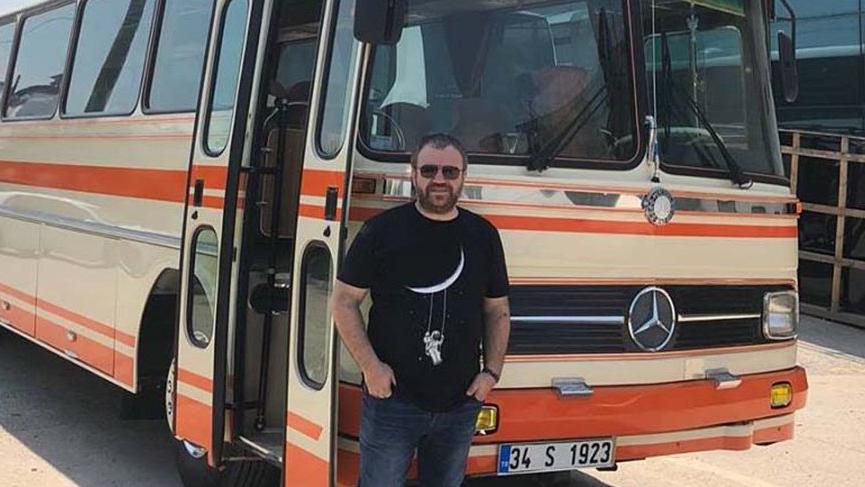 Nihat Sırdar, çocukluk hayali olan otobüse kavuştu!
