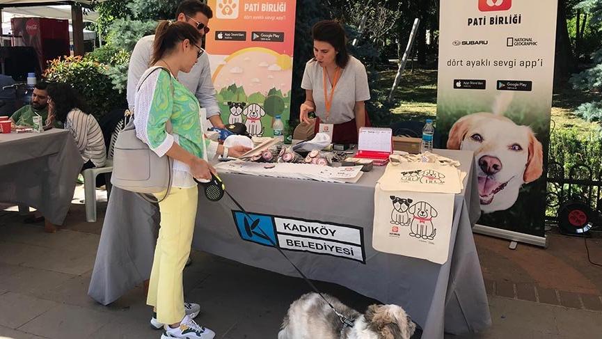 Pati Birliği, sokak köpeklerine yönelik eğitim ve farkındalık çalışmaları için Kadıköy Çevre Festivali’nde