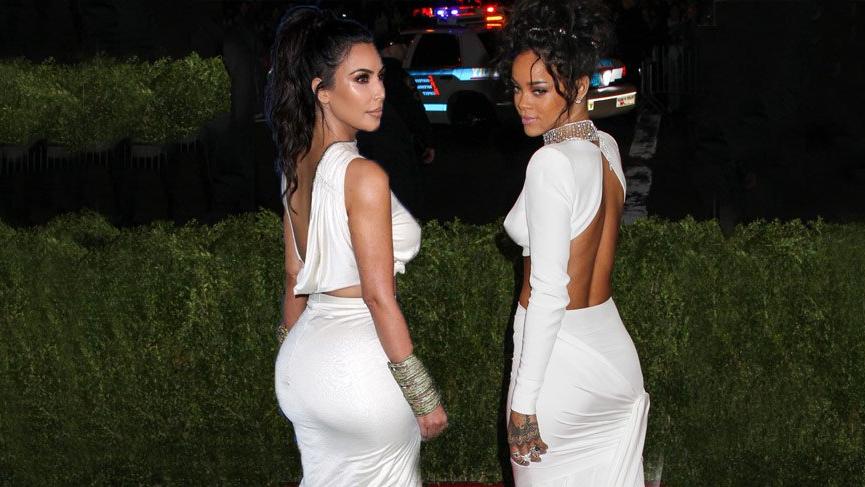 “Kim Kardashian, Rihanna’yı 4 yıl geriden takip ediyor”