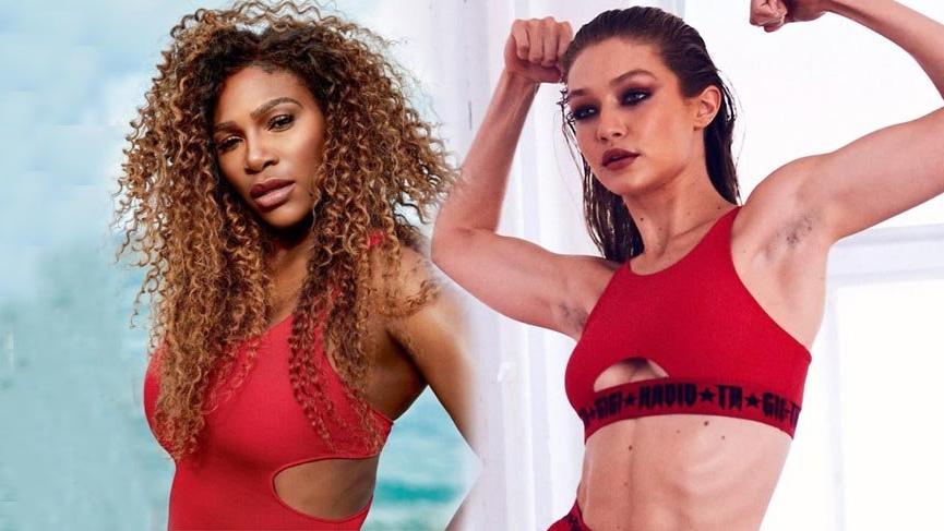 Serena Williams ve Gigi Hadid ‘Kedi kıyafeti’ giyerek pişti oldu