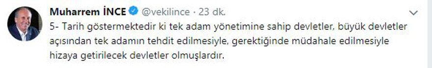 İnce’den rahip kriziyle ilgili ilk açıklama!