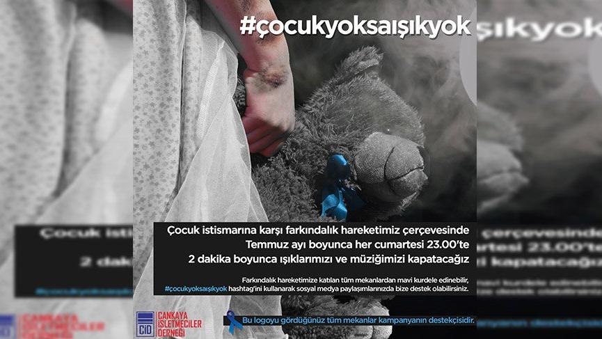 Esnaftan farkındalık hareketi: Çocuk yoksa ışık yok