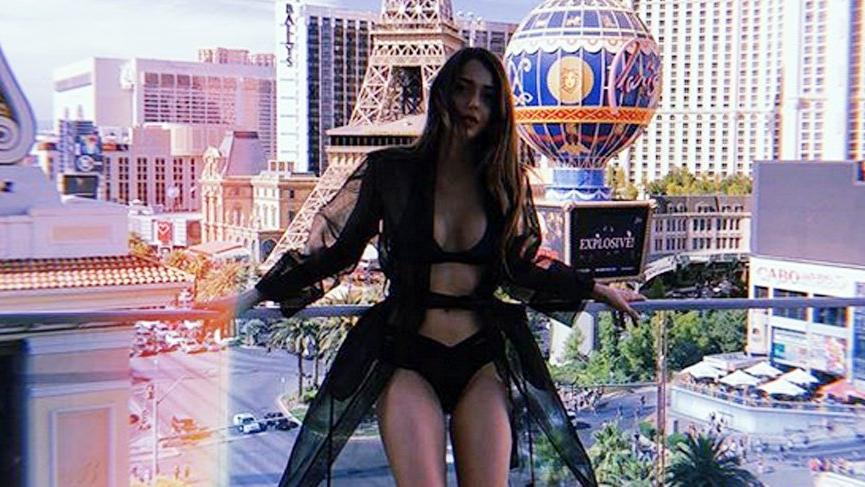 Herkes plajdan, Dilan Amerika’dan paylaştı… Bikinili kare!