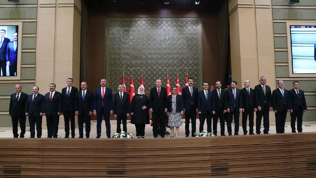 Cumhurbaskani Erdogan Yeni Bakanlari Acikladi Iste Yeni Bakanlar Listesi Guncel Haberler