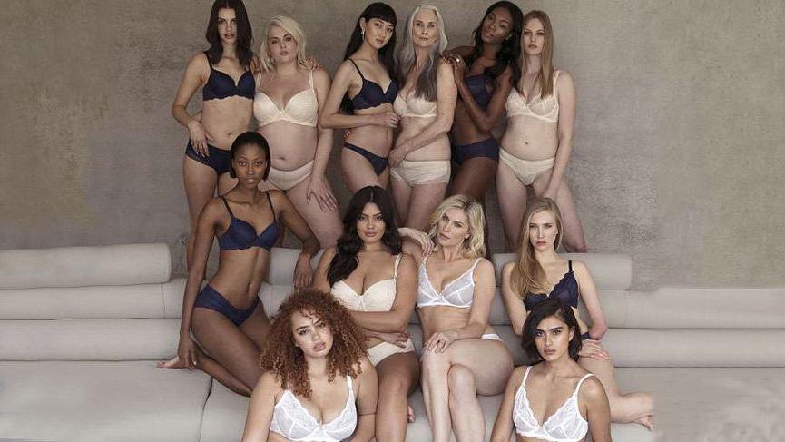 Beauty has no bounds kampanyasında her bedenden 12 kadın yer aldı