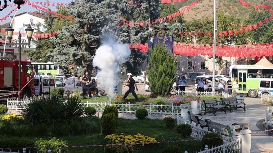 Tokat’ta Cumhurbaşkanı Erdoğan için 41 pare top atışı
