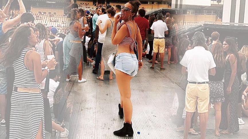 Ziynet Sali Beyonce konserinden paylaştı