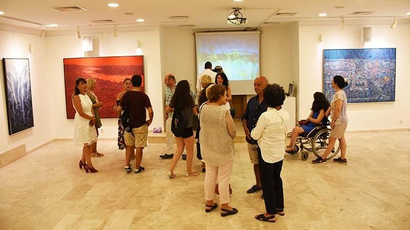 Bodrum’da ‘3 Erbil 3 Bakış’ resim sergisi