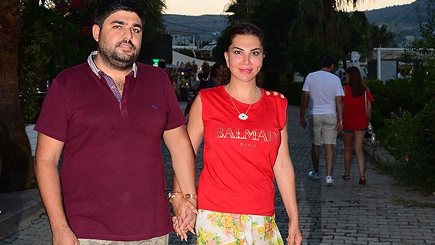 Ebru Yaşar ve eşinin balık keyfi