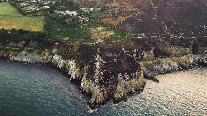 İrlanda’da yangınla ortaya çıkan tarih