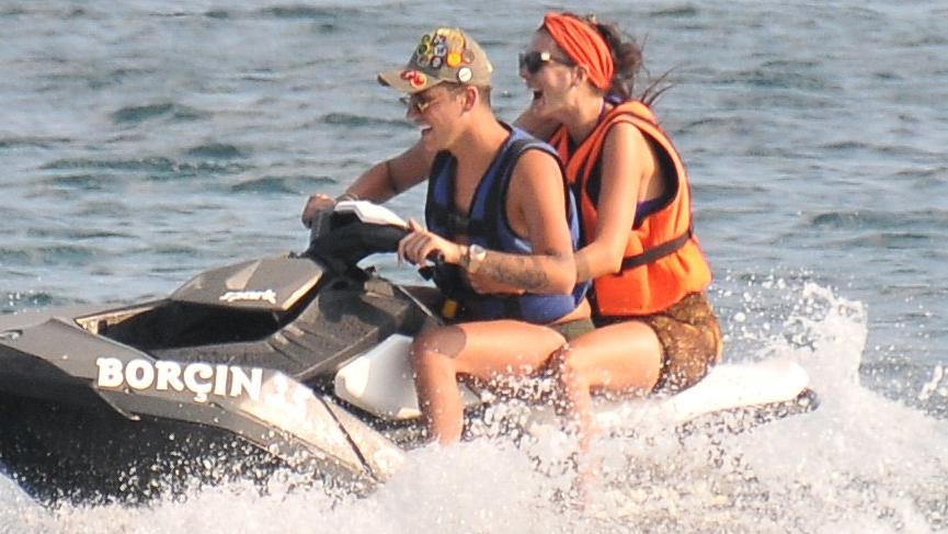 Kerimcan’ın jetski keyfi