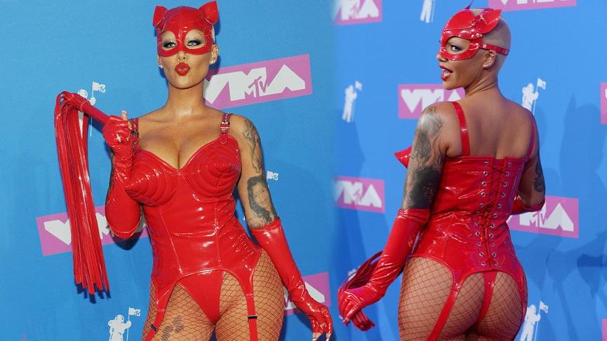 MTV Video Müzik Ödülleri’nde kırmızı halı şıklığı