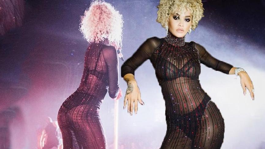 Şarkıcı Rita Ora artık bir model