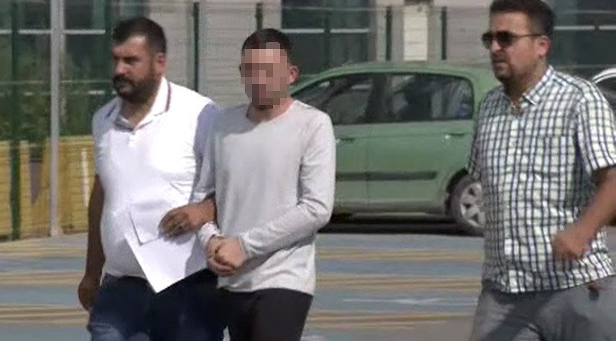 PENDİK'TE PARKTA OYNAYAN ÇOCUKLARA ATEŞ EDEREK 7 YAŞINDAKİ HİRANUR DEMİRCAN'I SIRTINDAN YARALADIĞI İDDİA EDİLEN VE EMNİYETTEN hür BIRAKILAN ŞÜPHELİ B.B. YENİDEN GÖZALTINA ALINDI. FOTO:İHA