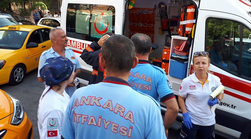 Ankara’da sıcak saatler! Evi ateşe verip polise ateş açtı Son dakika