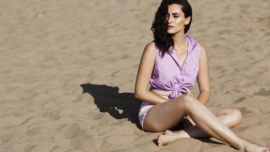 Hande Doğandemir sette kaza geçirdi