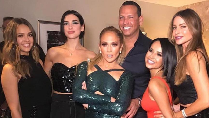 Jennifer Lopez’in kulisini ünlüler bastı!