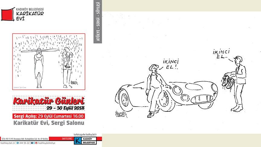 Kadıköy’deki Karikatür evi iki yaşına girdi