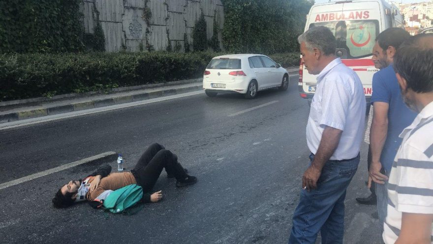 Tiyatrocu Direnç Dedeoğlu eşiyle kaza geçirdi