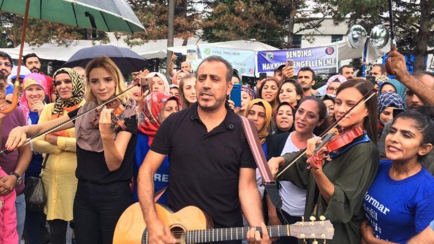 Haluk Levent’ten işten atılan işçilere ziyaret