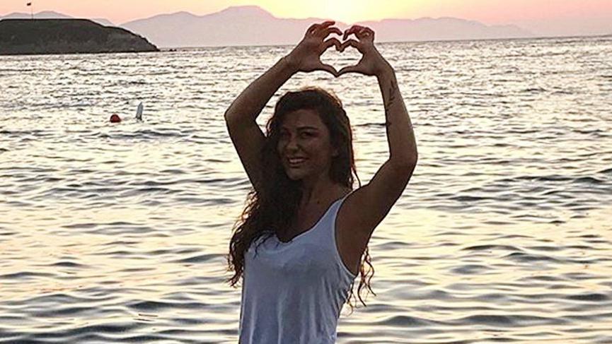 Selen Görgüzel Alkan’dan günbatımı pozu