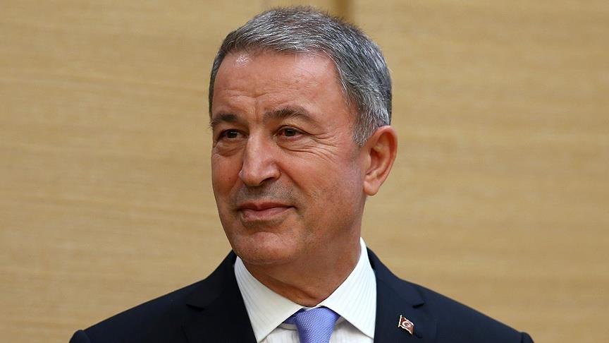   National Defense Minister Hulusi Akar flash explanation 