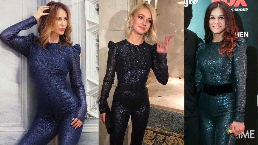 Demet Şener, Yasemin Kaya Allen ve Özge Özpirinçci pişti oldu