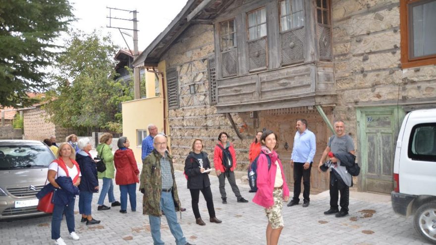 Düğmeli Evler turistlerin gözdesi oldu