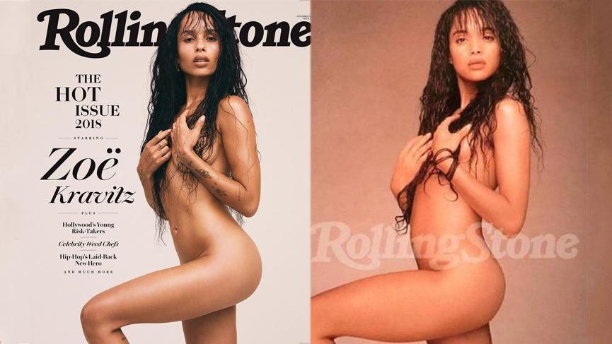 Zoe Kravitz 30 yıl sonra Lisa Bonet ile aynı pozu verdi
