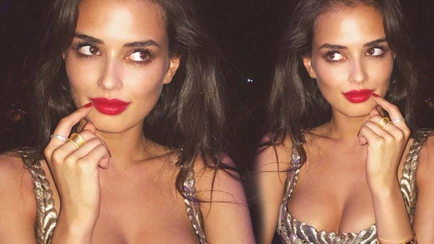 Türk model Elif Aksu’dan sevgilisiyle küvet pozu