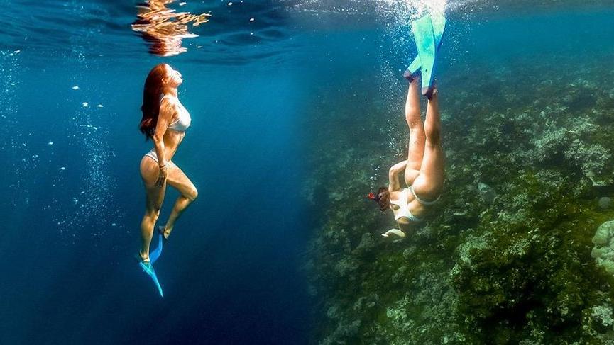 Amanda Cerny bilinçlendirmek için daldı